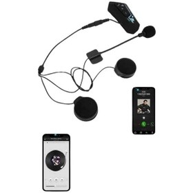 Resim Ceylan Adam Intercom Bluetooth Kask Kulaklık Motosiklet Kulaklık 5.0 Bluetooth 