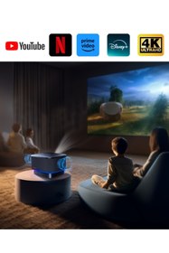 Resim Havit İphone-Android Görüntü Aktarım Wİ-Fİ 5gz Kablosuz 4K Desteği Otomatik Netleme Projeksiyon Cihazı 