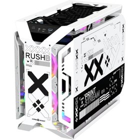 Resim Hyper Rocket X-era Print Stream M-atx Rgb Open Frame Gaming Oyuncu Kasası 
