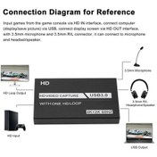 Resim Ebitda Usb 3.0 4k Kayıt Kartı - Hd Oyun Ve Canlı Yayın İçin Mikrofonlu 