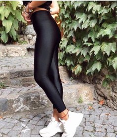 Resim Disco Tayt Toparlayıcı Parlak Disko Taytsiyah S Siyah 