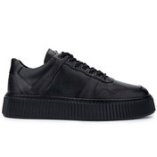 Resim Kemal Tanca Tamer Tanca Erkek Hakiki Deri Siyah Sneakers & Spor Ayakkabı 