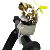 Resim Pengfu Shop No.12 Tarzı Mini Kauçuk Hamster Bisiklet Aksesuarları Iç Sevimli Pervane Bisiklet Dekorasyon Motosiklet Süsler Bisiklet Aksesuarları (Yurt Dışından) 