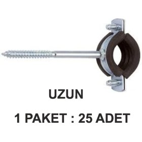 Resim AK TEK Eco Doğalgaz Uzun Kelepçesi 1/2 Paket 25 Li 