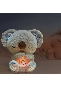 Resim Koala Nefes Alabilen Uyku Arkadaşı 25cm Müzikli Nefes Alan Tam Fonksiyonlu 