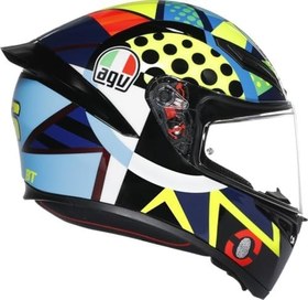 Resim AGV K1 S Motosiklet Kaskı Kapalı Kask Rossi Winter Test 2020 L 