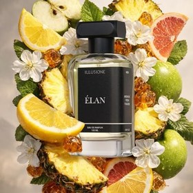 Resim Illusione Élan EDP Erkek Parfüm 100ml | Aromatik-Fresh-Füjer | Limon, Sedir, Paçuli, Misk 