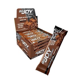 Resim BigJoy Classic High Protein Bar Brownie 45g x 16 Adet 