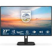 Resim Ontech - 27 Phılıps 27E1N1200A/01 IPS 1ms 120MHZ 1xvga 1xhdmı 1xdp Fhd 1920X1080 Hoparlör Flıcker-Free Vesa Siyah 