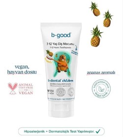 Resim B-Good Florürsüz Diş Macunu 7-12 Yaş 50 ml 