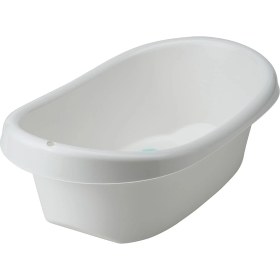 Resim Tech Butiq Bebek Küveti, Beyaz-Turkuaz, 71X43X24 cm 