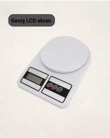 Resim FTA TİCARET Hassas Ölçüm İçin Dijital Mutfak Tartısı – 10 Kg Kapasiteli 