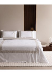 Resim Madame Coco Valette Çift Kişilik %100 Pamuk Nevresim Takımı - Beyaz/taş 8684427205419 Çok Renkli 