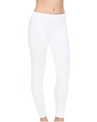 Resim Kadın Beyaz 2'li Paket Likralı Modal Uzun Spor Tayt Beyaz 