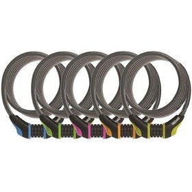 Resim Onguard Şifreli Kilit 8169 Neon Combo Bisiklet kilidi yüksek güvenlikli 