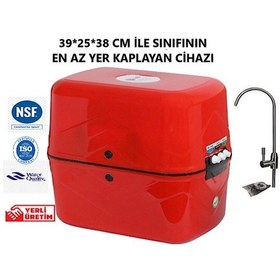 Resim Ecobox 5 Aşamalı Nsf Onaylı 8l Kapasiteli Su Arıtma Cihazı 127804 