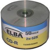 Resim ELBA Cd-r 700 Mb-80 Min 2x 52x 50 Li 