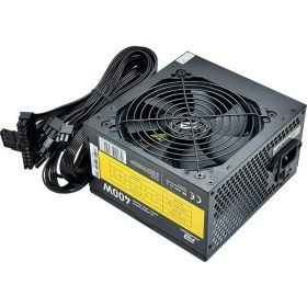 Resim Powerboost PB400LR 400W 1-Pcı-E 6 Pin 12CM Siyah Fanlı Atx Power Supply (Retail Box) 