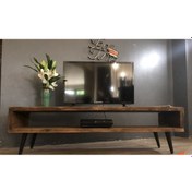 Resim Umutpark Umuthomedesing Ahşap Rustik Tv Ünitesi. 