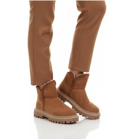 Resim Aspor Taba Süet İçi Kürklü Kadın Topuklu Bot Çok Renkli 