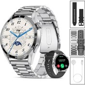 Resim SONREİR Watch GT3 PRO Erkek Akıllı Saat, Klasik AMOLED Sesli Görüşme,NFC Android iPhone Huawei Uyumlu 8,9,10 