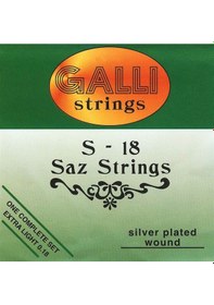 Resim Galli S018 Kısa Sap Bağlama Teli 