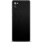 Resim Ecr Mobile Samsung S20 Fe Mat Siyah Arka Kaplama 