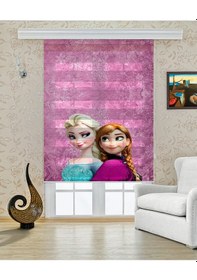 Resim Perdecizade Enxboy Pembe Elsa Dijital Baskılı Zebra Perde-cocuk Odası-stor Perde Tycab03d363e7f9bcc5e94700 Renkli 