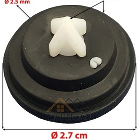 Resim Japar Gömme Rezervuar Flatör Doldurma Grubu Su Kesme Contası Siyah 