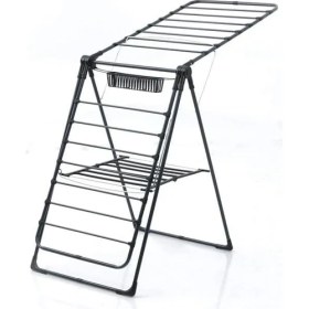 Resim MM016 Alenda (Siyah) Kalın Borulu Çamaşır Kurutma Askılığı 