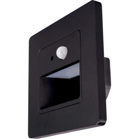 Resim Ack Kare Sensörlü Siyah Koridor Spot 1W 3000K Ack 