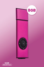 Resim GoldMaster Slim8 8GB Uyumlu Hafızalı Dijital MP3 Player 