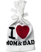 Resim Minitoy Kukuletalı Mom Dad Baskılı Bebek Bere 