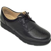 Resim Trendy Shose 100100145 Deri Rahat Kadın Ayakkabı Siyah 