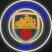 Resim Manchester City Neon Tabela 
