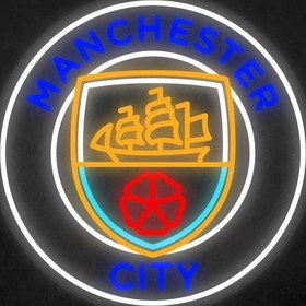 Resim Manchester City Neon Tabela 