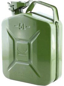 Resim Genel Markalar King Metal Dayanıklı Benzin Akaryakıt Mazot Taşıma Doldurma Depolama Bidon Bidonu 5 LT 