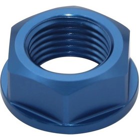 Resim Tongdashop Mavi 1 Adet Alüminyum M16xp1.5 Ön Jant Aks Somunu Cr125r Crf450r Yz250f Wr250f Uyumlu 