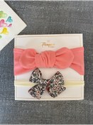 Resim pempem bandana Kız Bebek 2li Bandana Set 