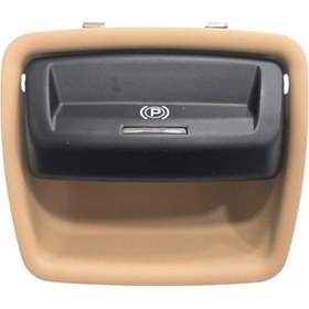 Resim Porsche Panamera 2010-2016 El Freni Düğmesi Luxor Bej 97061325102 