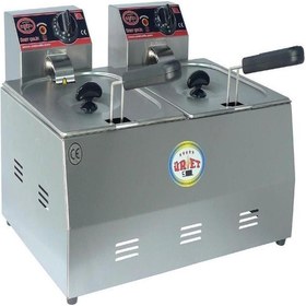 Resim Üret Çelik Fritöz - 5+5 Litre 