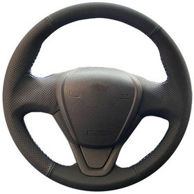 Resim Ford Courier Trend paket tuşsuz versiyon 2017 Spor direksiyon kılıfı siyah dikiş 