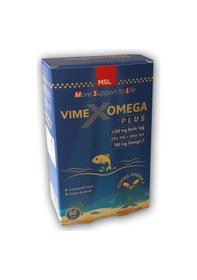 Resim Msl Vimex Omega Plus 60 Kapsül 