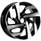 Resim EMR-W7419-01 5.5x14" -4x100 ET30 67.1 Black Diamond Jant (4 Adet) 