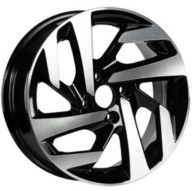 Resim EMR-W7419-01 5.5x14" -4x100 ET30 67.1 Black Diamond Jant (4 Adet) 