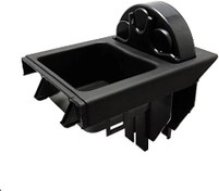 Resim Bozuk Para Kutusu Orta Konsol Siyah Ve Karbon Fiber GKL Marka 51168217957 