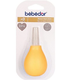 Resim Bebedor Bebek Burun Aspiratörü - Yumuşak Esnek Uçlu - Bpa Içermez Sarı 
