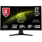 Resim MSI MAG 274CXF 27" 1920x1080 FHD Curve 1500R RAPID VA 280 HZ 0.5MS (GTG) ADAPTIVE-SYNC Gaming Monitör 