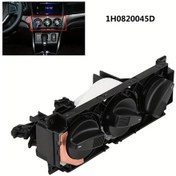 Resim Meridiangoods 1h0820045d A/c Klima Kontrol Anahtarı Panel Vw Cabrio Golf Jetta Mk3 Vento Eurovan Yedek Parça 