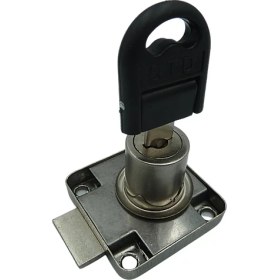 Resim Std Çekmece Kilidi Kare Krom Kaplama 1 Paket 12 Adet 